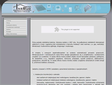 Tablet Screenshot of insbud.net